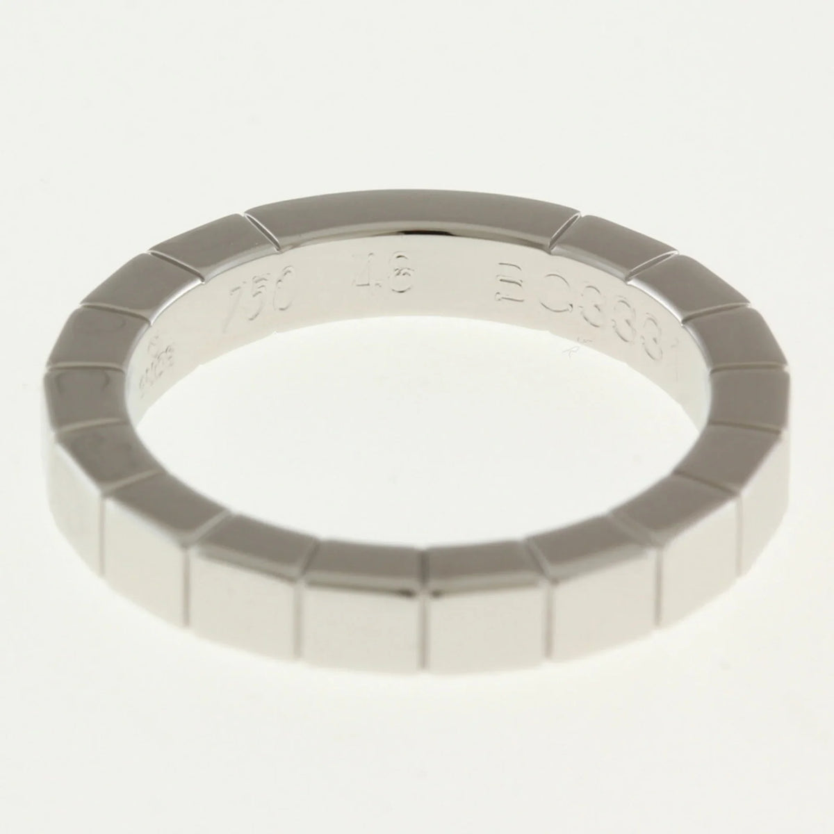Pre-Owned Cartier Raniere Ring No. 8 18K K18 White Gold Women's CARTIER (Good)