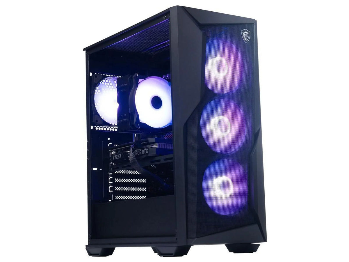 MSI Gaming Desktop Codex R2 B14NUC7-095US Intel Core i7 14th Gen 14700F (2.10GHz) 32GB DDR5 2 TB PCIe SSD GeForce RTX 4060 Operating System 11 Home 64-bit