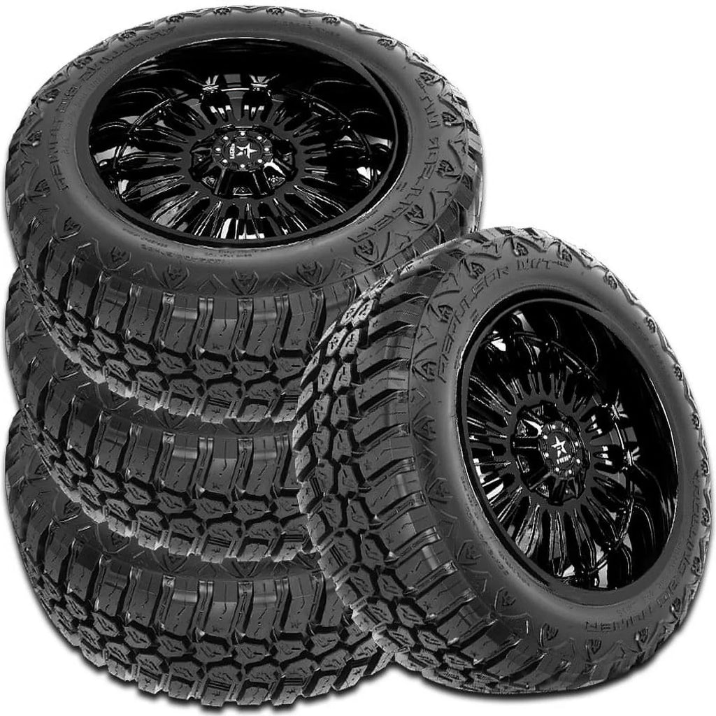4 RBP Repulsor M/T RX 33X12.50R20LT 114Q 10 PLY/E Mud Tires, Truck/SUV, Off Road RBPST20125010 / 33/12.5/20 / 3312.520