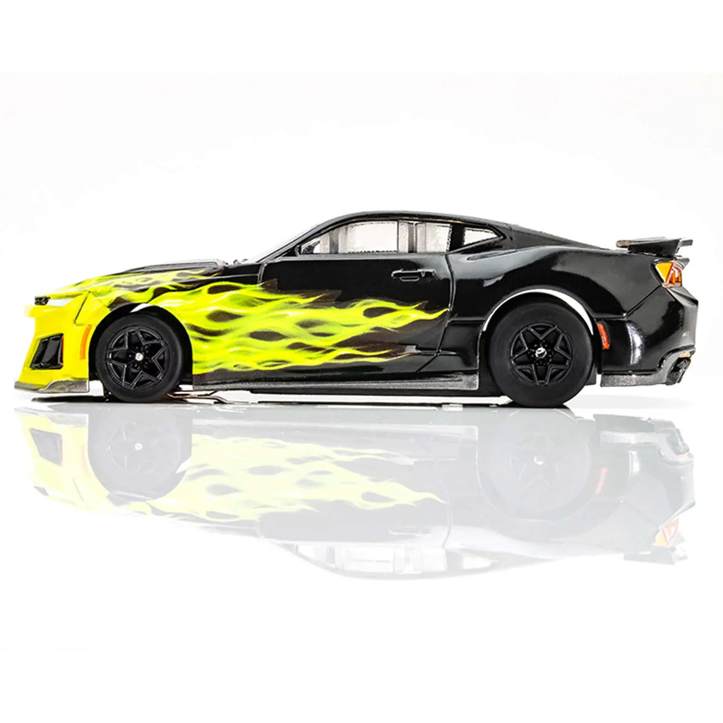 AFX Racing Wildfire Black & Lime Camaro ZL1 2021 Car
