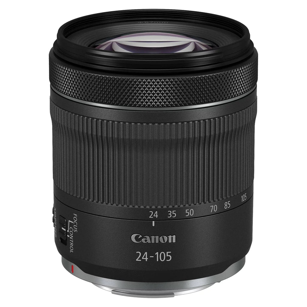 Canon EOS R6 Mark II Mirrorless Camera with RF 24-105mm Lens + SanDisk 8GB RAM Memory Card + Case + LED Flash+ ZeeTech Accessory Bundle