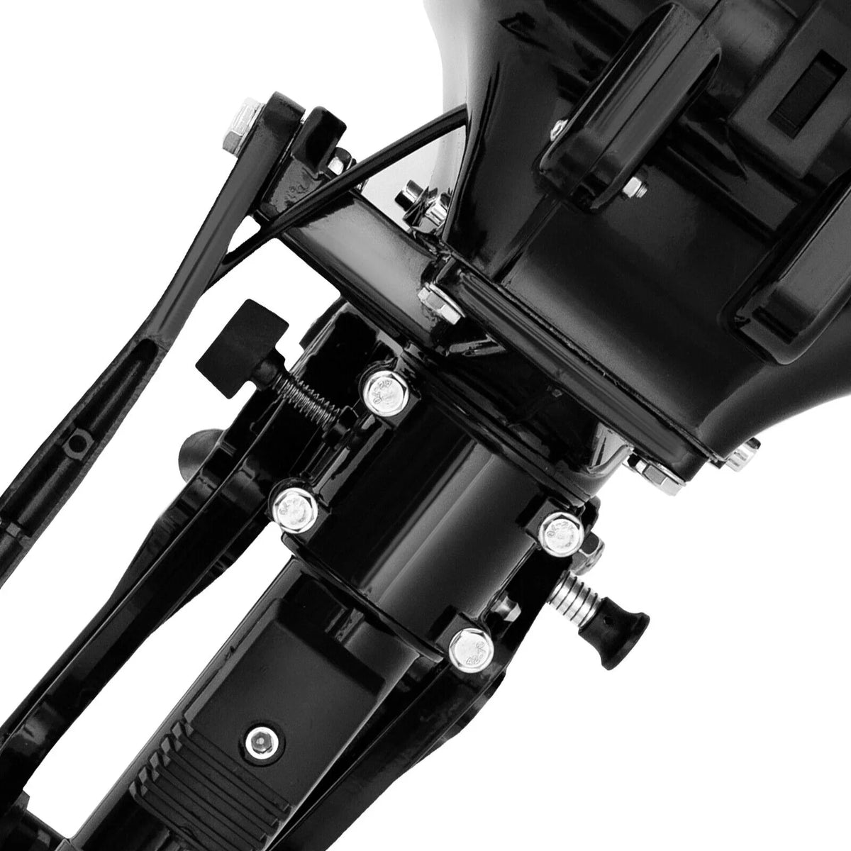 HANGKAI 2 Stroke 3.6 HP Outboard Motor Fishing Boat Engine Water Cooling CDI Outboard Boat Motor 90cm/35.4in