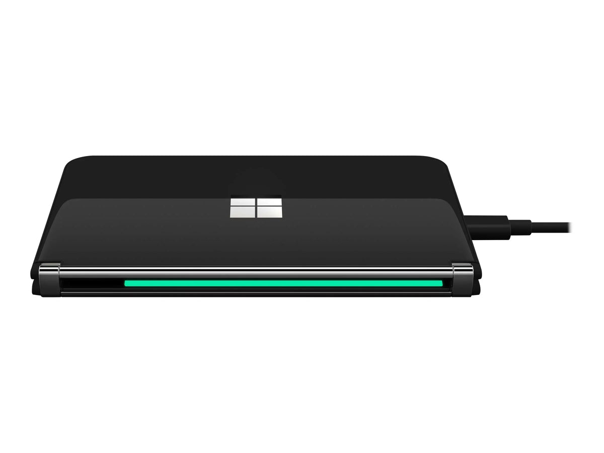 Microsoft Surface Duo 2 - 5G smartphone - dual-SIM - RAM 8 GB / Internal Memory 256 GB - OLED display - 8.3" 2688 x 1892 pixels (90 Hz) - 3x rear cameras 12 MP, 12 MP, 16 MP - front camera 12 MP - obsidian