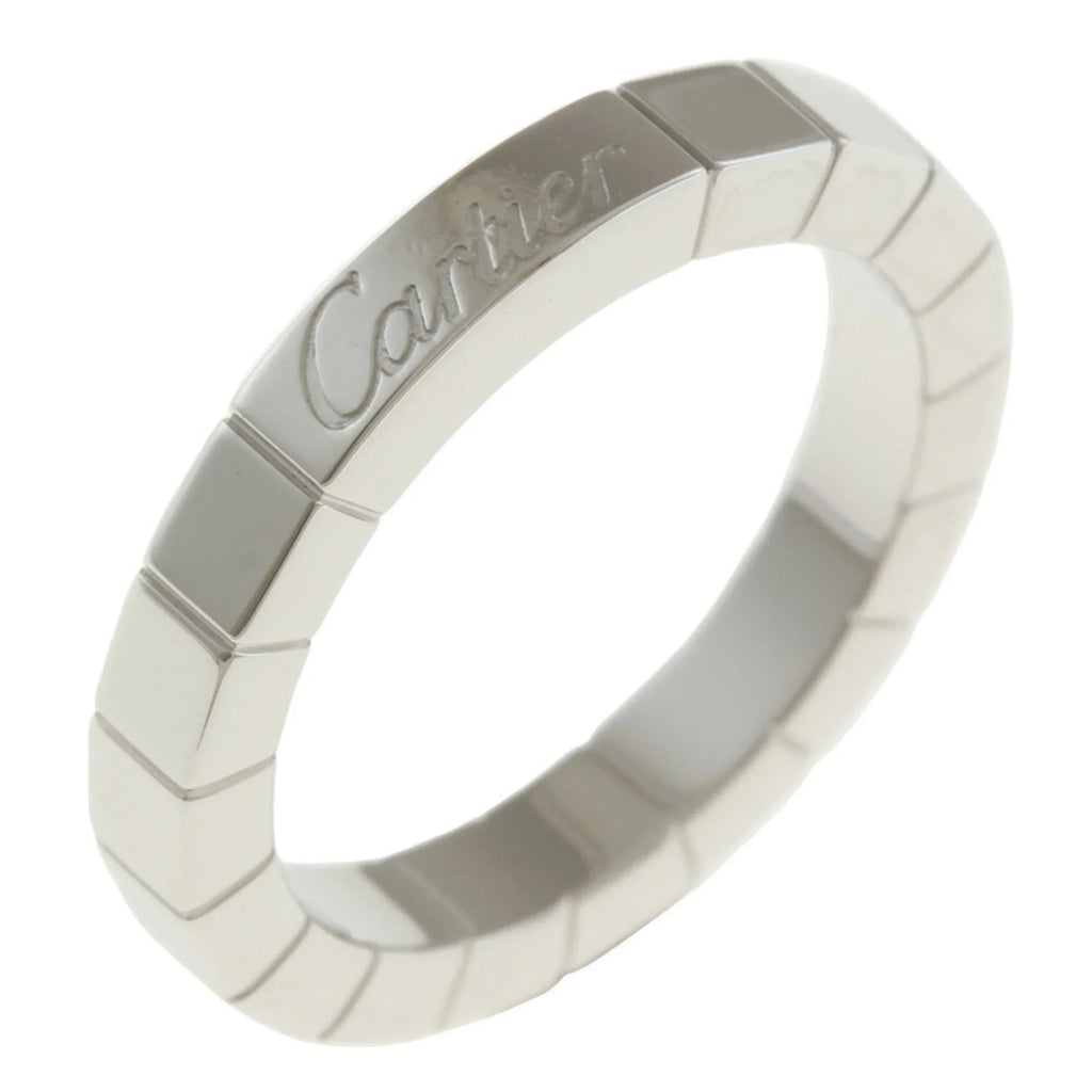 Pre-Owned Cartier Raniere Ring No. 8 18K K18 White Gold Women's CARTIER (Good)
