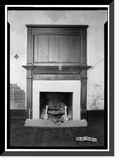 Historic Framed Print, Rush-Thornton House, U.S. Highway 29, Tuskegee, Macon County, AL - 6, 17-7/8" x 21-7/8"