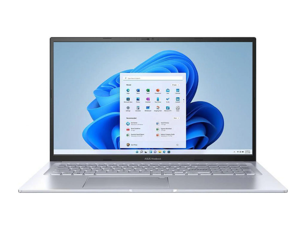 2023 ASUS Vivobook 17X Notebook 17.3” FHD Display, Intel Core i9-13900H CPU, 16GB RAM, 1TB SSD, OS 11 Home, Transparent Silver, K3704VA-DH96-S
